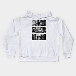 In Black and White Kids Hoodie